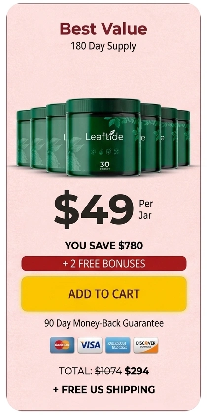 LeafTide  - 6 Bottle